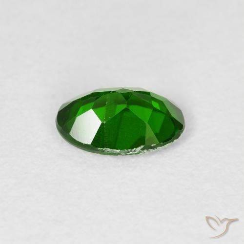 9,17 ctw natürlicher Helles Waldgrün Chromdiopsid, Oval, VS