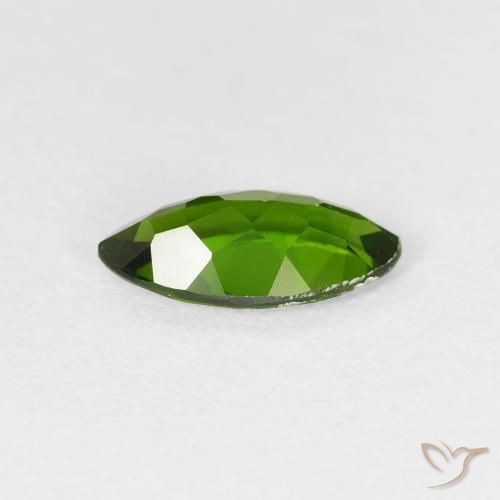 9,17 ctw natürlicher Medium Dark-Green Chromdiopsid, Marquise, VS-SI