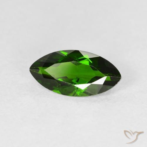 9,17 ctw natürlicher Medium Dark-Green Chromdiopsid, Marquise, VS-SI