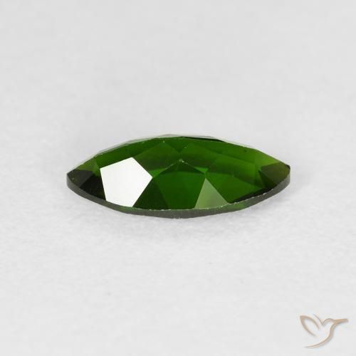 9,17 ctw natürlicher Medium Dark-Green Chromdiopsid, Marquise, VS-SI