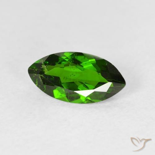 9,17 ctw natürlicher Medium Dark-Green Chromdiopsid, Marquise, VS-SI