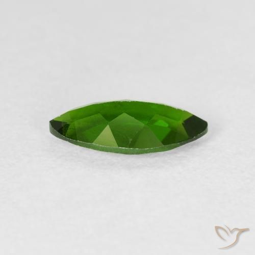 9,17 ctw natürlicher Medium Dark-Green Chromdiopsid, Marquise, VS-SI