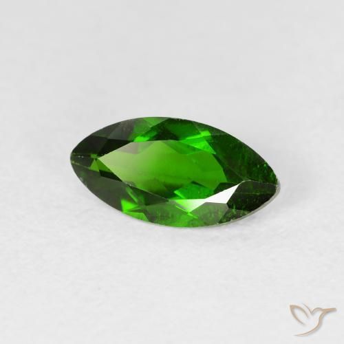 9,17 ctw natürlicher Medium Dark-Green Chromdiopsid, Marquise, VS-SI