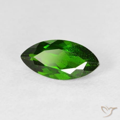 9,17 ctw natürlicher Medium Dark-Green Chromdiopsid, Marquise, VS-SI