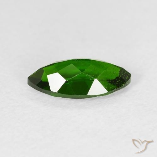 9,17 ctw natürlicher Medium Dark-Green Chromdiopsid, Marquise, VS-SI