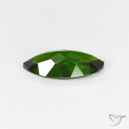9,17 ctw natürlicher Medium Dark-Green Chromdiopsid, Marquise, VS-SI
