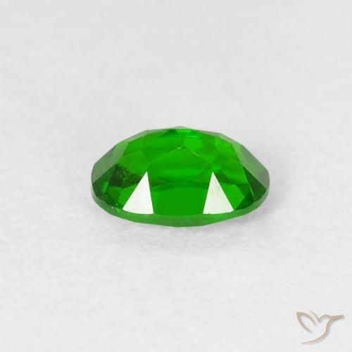 9,17 ctw natürlicher dunkelgrün Chromdiopsid, Oval, VS
