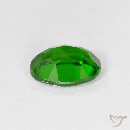 9,17 ctw natürlicher Helles Waldgrün Chromdiopsid, Oval, VS