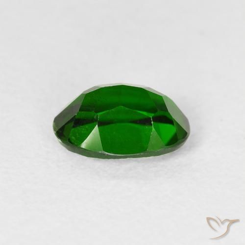 9,17 ctw natürlicher Helles Waldgrün Chromdiopsid, Oval, VS
