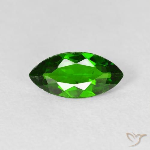 1.04ct Natürlicher Helles Waldgrün Chromdiopsid, Marquise, VS-SI