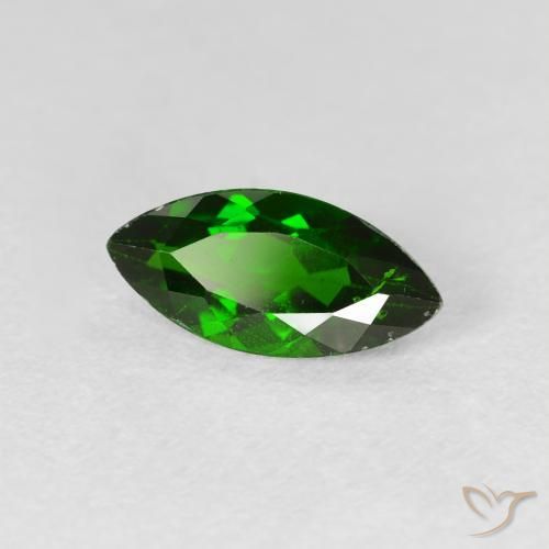 9,17 ctw natürlicher Medium Dark-Green Chromdiopsid, Marquise, VS-SI
