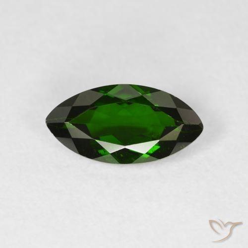 1.17ct Natürlicher tiefgrün Chromdiopsid, Marquise, VS