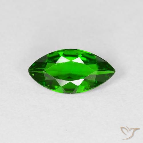 0.91ct Natürlicher Intensives Grün Chromdiopsid, Marquise, VS-SI
