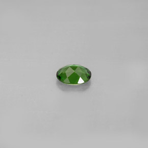 0,30 ctw natürlicher grüner Chromturmalin, Oval Schliff, VS