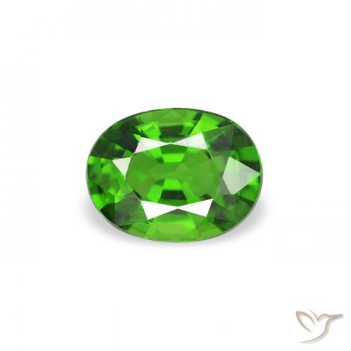 0.29ct Natürlicher Medium Dark-Green Chromturmalin, Oval, VVS