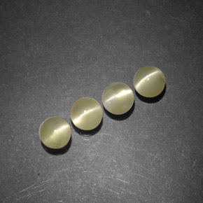  ct natürliche Gold Chrysoberyl Cat's Eye-Edelsteine, Transparent, Transparent / Lichtdurchlässig