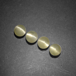  ct natürliche Gold Chrysoberyl Cat's Eye-Edelsteine, Transparent, Transparent / Lichtdurchlässig