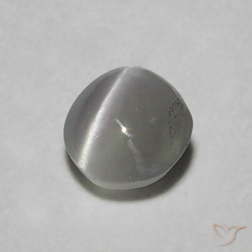 9,17 ctw natürlicher Mittelgrün Chrysoberyll-Katzenauge, Runden, Lichtdurchlässig