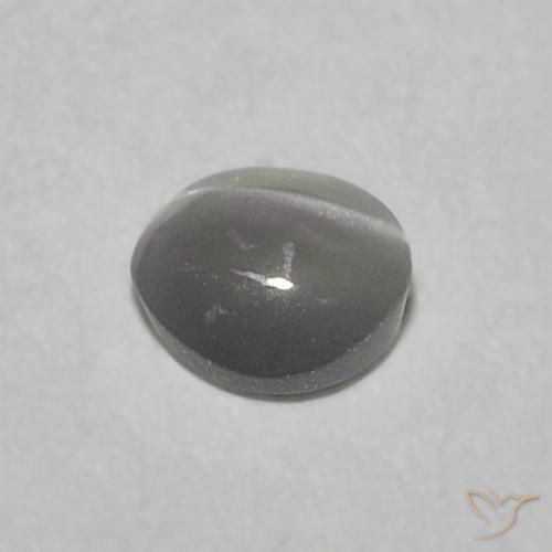 9,17 ctw natürlicher Mittelgrün Chrysoberyll-Katzenauge, Runden, Lichtdurchlässig