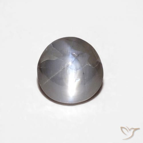 0.29ct Natürlicher Medium Dark-Grey Chrysoberyll-Katzenauge, Oval, Lichtundurchlässig