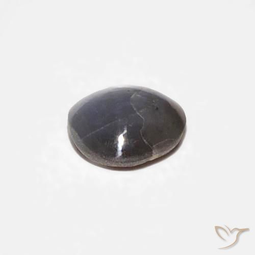 9,17 ctw natürlicher Medium Dark-Grey Chrysoberyll-Katzenauge, Oval, Lichtundurchlässig
