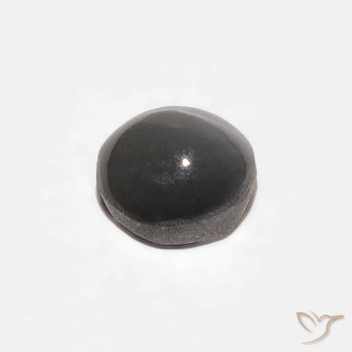 9,17 ctw natürlicher Sehr helles Grau Chrysoberyll-Katzenauge, Oval, Lichtundurchlässig