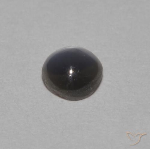 9,17 ctw natürlicher Dunkelgrau Chrysoberyll-Katzenauge, Oval, Lichtundurchlässig