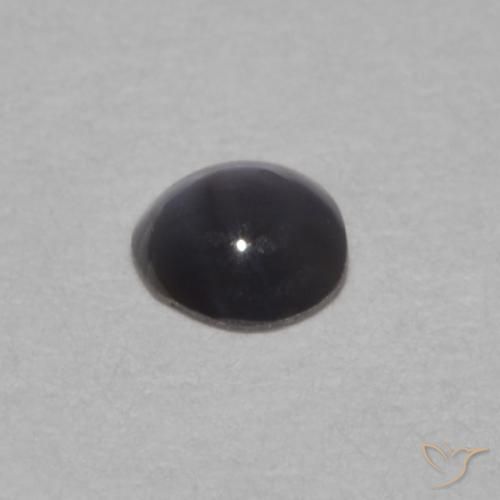 9,17 ctw natürlicher Schwarz Chrysoberyll-Katzenauge, Oval, Lichtundurchlässig