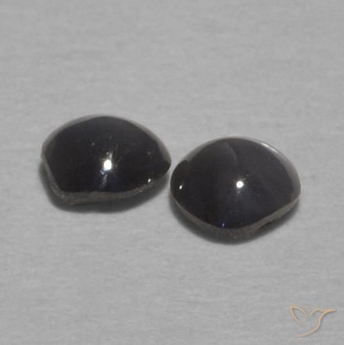 0.29 ct natürliche Mittelgrau Chrysoberyll-Katzenauge-Edelsteine, Runden, Lichtundurchlässig