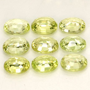  ct natürliche gelber Chrysoberyll-Edelsteine, Oval Schliff, VVS-VS