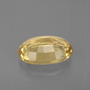 2,15 ctw natürlicher gelber Chrysoberyll, Oval Schliff, VS-SI