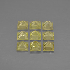  ct natürliche gelber Chrysoberyll-Edelsteine, Quadrat, VVS-VS