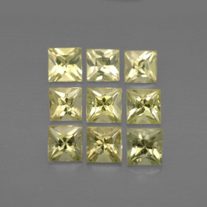  ct natürliche gelber Chrysoberyll-Edelsteine, Quadrat, VVS-VS