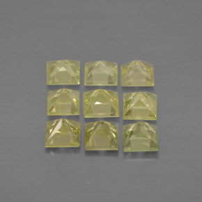  ct natürliche gelber Chrysoberyll-Edelsteine, Quadrat, VVS-VS