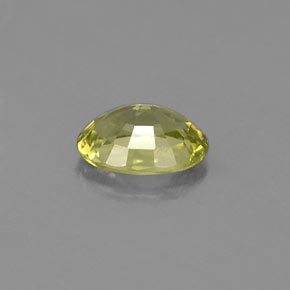 0,57 ctw natürlicher grüner Chrysoberyll, Oval Schliff, VVS