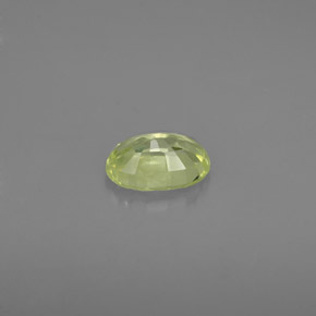 0,54 ctw natürlicher grüner Chrysoberyll, Oval Schliff, VS
