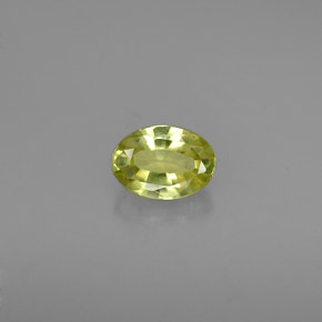 9,17 ctw natürlicher gold-grün Chrysoberyll, Oval Schliff, VVS