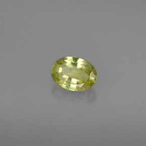 9,17 ctw natürlicher gold-grün Chrysoberyll, Oval Schliff, VVS