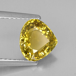 1,72 ctw natürlicher gelber Chrysoberyll, Birnenform, VVS