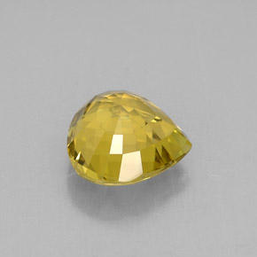 1,72 ctw natürlicher gelber Chrysoberyll, Birnenform, VVS