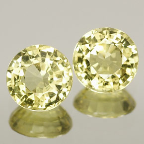  ct natürliche grüner Chrysoberyll-Edelsteine, Rundschliff, IF