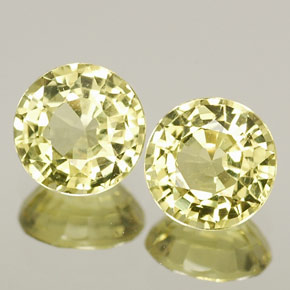  ct natürliche grüner Chrysoberyll-Edelsteine, Rundschliff, IF