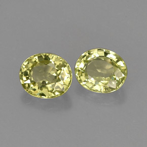 ct natürliche grüner Chrysoberyll-Edelsteine, Oval Schliff, VVS-VS