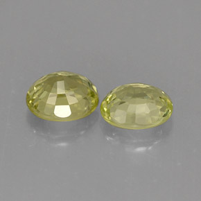  ct natürliche grüner Chrysoberyll-Edelsteine, Oval Schliff, VVS-VS