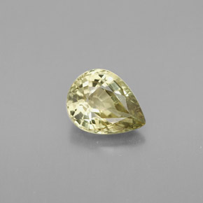 0,94 ctw natürlicher grüner Chrysoberyll, Birnenform, VVS