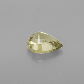 0,94 ctw natürlicher grüner Chrysoberyll, Birnenform, VVS