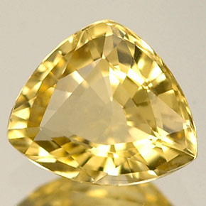0,78 ctw natürlicher gelber Chrysoberyll, Trillion, IF