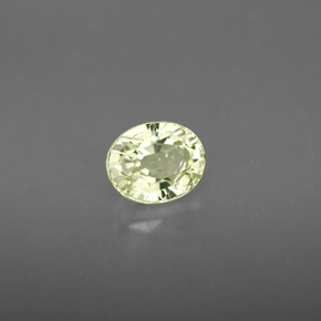 1,10 ctw natürlicher gelber Chrysoberyll, Oval Schliff, VVS