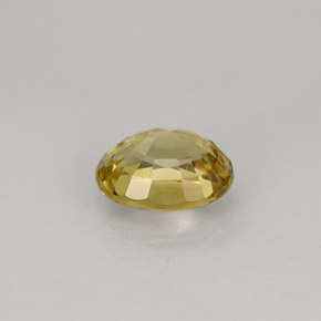 1,22 ctw natürlicher gelber Chrysoberyll, Oval Schliff, VS