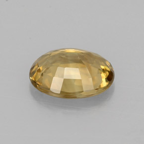 1,37 ctw natürlicher gelber Chrysoberyll, Oval Schliff, VVS